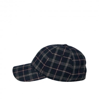 ELEMENT ICON DAD CAP CHECK TARTAN BLUE