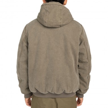 ELEMENT DULCEY CANVAS JACKET STONE GRAY