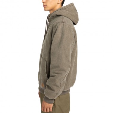 ELEMENT DULCEY CANVAS JACKET STONE GRAY