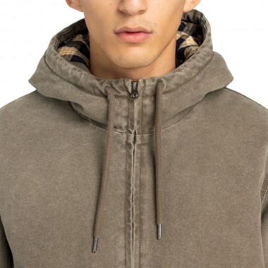 ELEMENT DULCEY CANVAS JACKET STONE GRAY