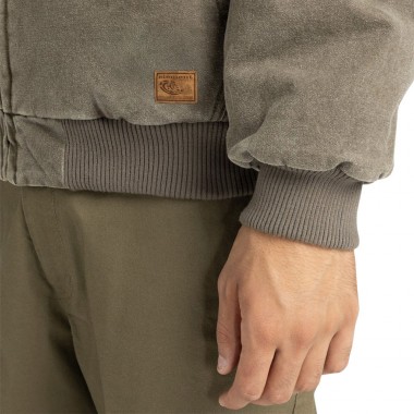 ELEMENT DULCEY CANVAS JACKET STONE GRAY
