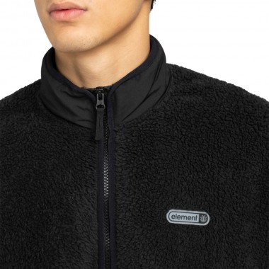 ELEMENT CLASSIC SHERPA JACKET FLINT BLACK