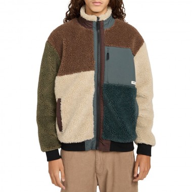 ELEMENT OAK SHERPA JACKET MULTICOLOR