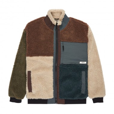 ELEMENT OAK SHERPA JACKET MULTICOLOR