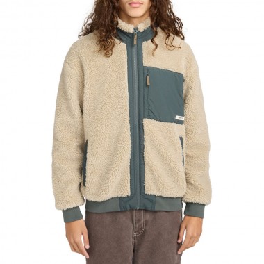 ELEMENT OAK SHERPA JACKET OAT MILK