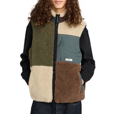 ELEMENT LAKE SHERPA VEST MULTICOLOR