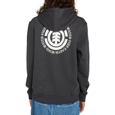 ELEMENT SEAL BP HOODIE OFF BLACK