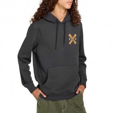 ELEMENT TIMBER SIGNS HOODIE OFF BLACK