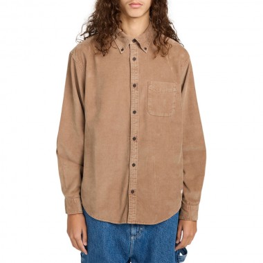 ELEMENT BUTTON DOWN REGULAR CORDUROY LS SHIRT CARIBOU