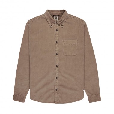 ELEMENT BUTTON DOWN REGULAR CORDUROY LS SHIRT CARIBOU
