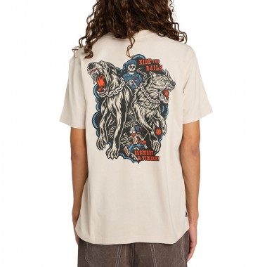 ELEMENT TIMBER GUARD DOGS T-SHIRT OAT MILK