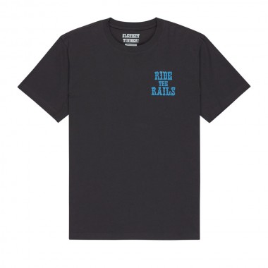 ELEMENT TIMBER ON TRACK T-SHIRT OFF BLACK