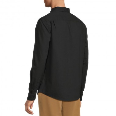 RVCA THATLL DO STRETCH LS WOVEN SHIRT BLACK