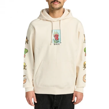 RVCA KSL HOODIE SALT