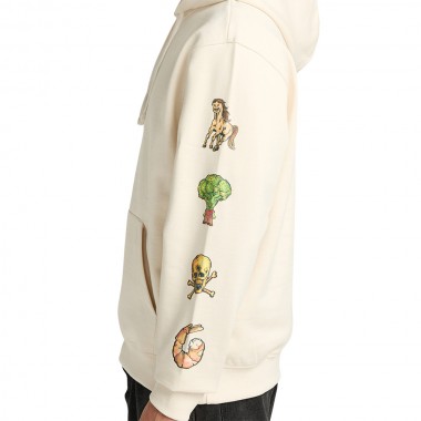 RVCA KSL HOODIE SALT
