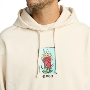 RVCA KSL HOODIE SALT