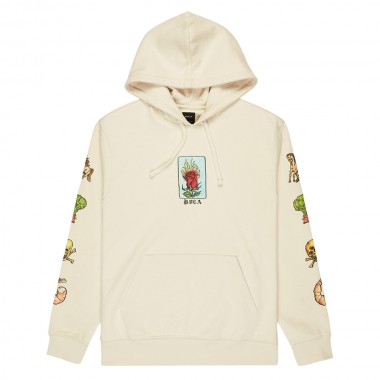 RVCA KSL HOODIE SALT