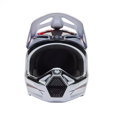 FOX V1 KAIROS HELMET WHITE/FLUORESCENT RED
