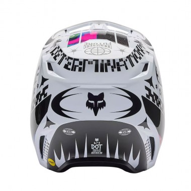 FOX V1 IMAGE COSMO HELMET WHITE/BLACK