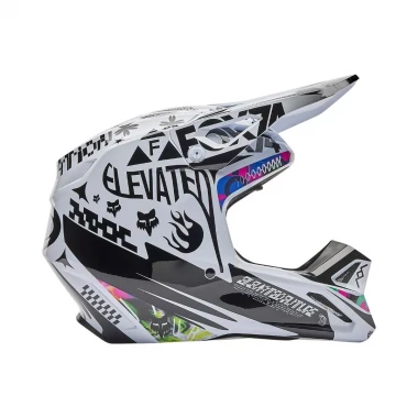 FOX V1 IMAGE COSMO HELMET WHITE/BLACK