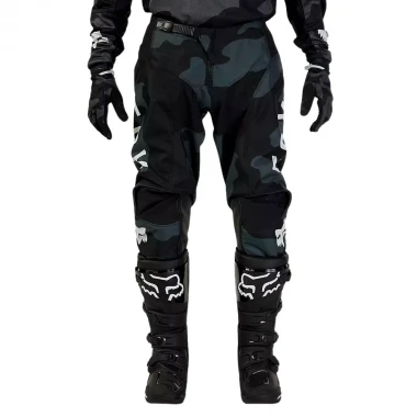 FOX 180 BNKR PANTS BLACK CAMO