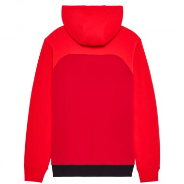 FOX FRACTURE PANELED HOODIE RED
