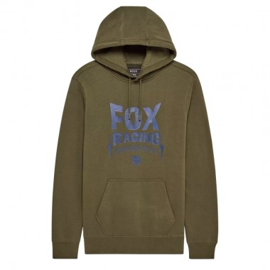 FOX BOLT HOODIE OLIVE GREEN