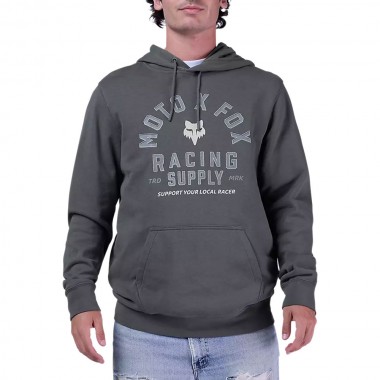 FOX LOCAL RACER HOODIE DARK SHADOW
