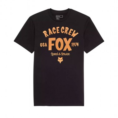 FOX SLOGAN PREMIUM TEE BLACK