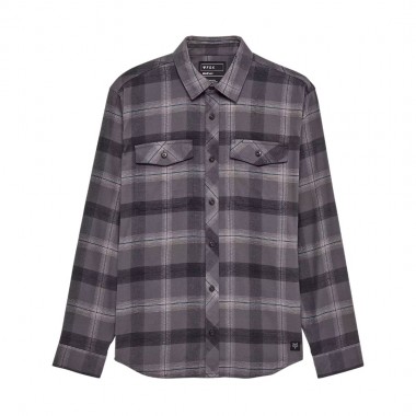 FOX SURVIVALIST CORE FLANNEL LS SHIRT DARK SHADOW