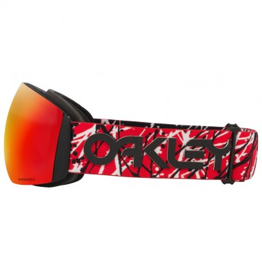 OAKLEY FLIGHT DECK L SNOW GOGGLES RED EDDIE/PRIZM SNOW TORCH IR