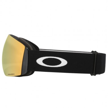 OAKLEY FLIGHT DECK L SNOW GOGGLES MATTE BLACK/PRIZM 24K IRIDIUM