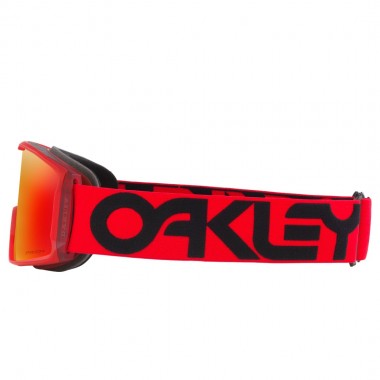 OAKLEY LINE MINER L SNOW GOGGLES B1B REDLINE/PRIZM TORCH IR