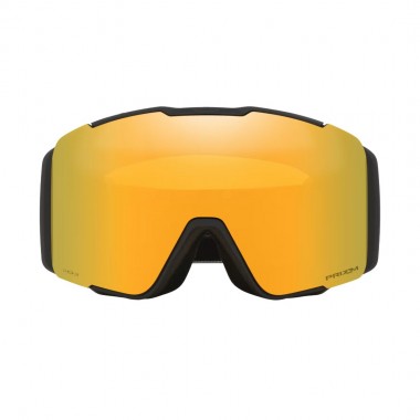 OAKLEY LINE MINER PRO L SNOW GOGGLES BLK FORGE/PR 24K&S.GOLD IR