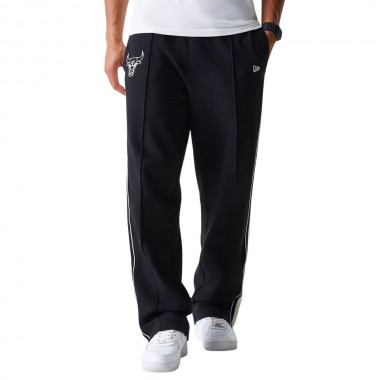 NEW ERA NBA CHICAGO BULLS OUTLINE TRACK PANTS BLACK