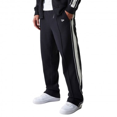 NEW ERA NBA CHICAGO BULLS OUTLINE TRACK PANTS BLACK