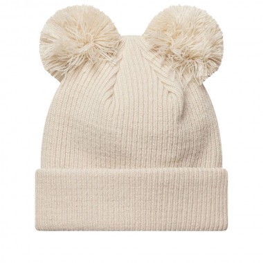 NEW ERA MLB NEW YORK YANKEES DOUBLE POM W BEANIE LIGHT BEIGE