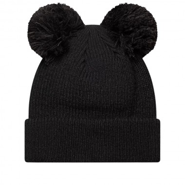 NEW ERA MLB NEW YORK YANKEES DOUBLE POM W BEANIE BLACK