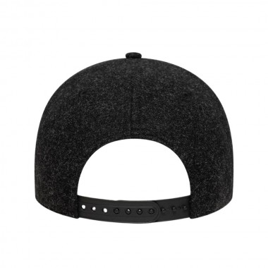 NEW ERA MLB NY YANKEES MELTON WOOL 9FORTY ADJ CAP BLACK