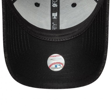 NEW ERA MLB NY YANKEES MELTON WOOL 9FORTY ADJ CAP BLACK