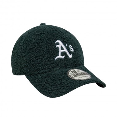 NEW ERA MLB OAKLAND ATHLETICS BORG 9FORTY ADJ CAP DARK GREEN