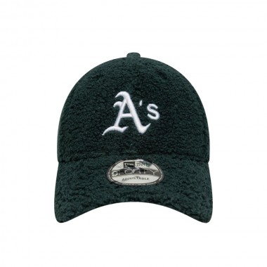 NEW ERA MLB OAKLAND ATHLETICS BORG 9FORTY ADJ CAP DARK GREEN