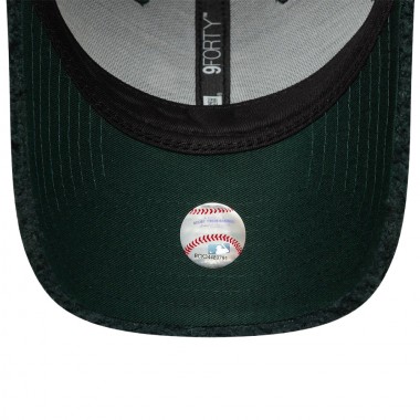 NEW ERA MLB OAKLAND ATHLETICS BORG 9FORTY ADJ CAP DARK GREEN