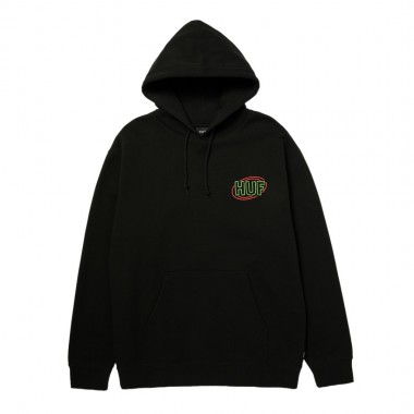 HUF PROMO HOODIE BLACK