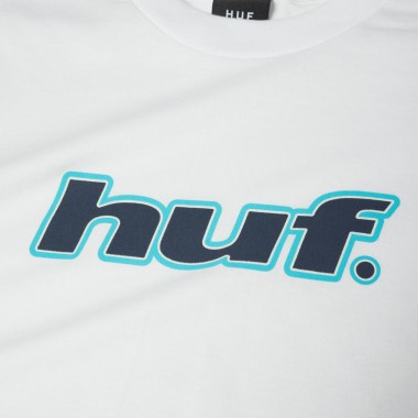 HUF H DOT TEE WHITE