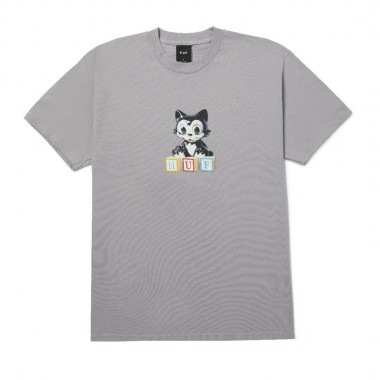 HUF BLOCKS TEE LILAC CHALK