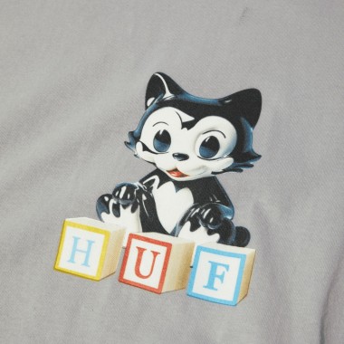 HUF BLOCKS TEE LILAC CHALK