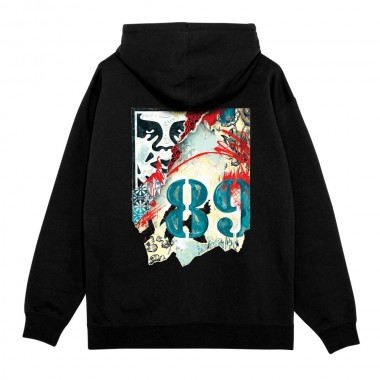 OBEY LISBON ICON HOODIE BLACK
