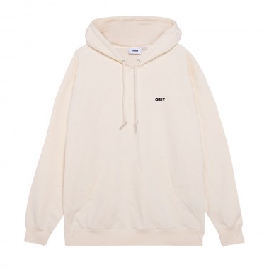 OBEY LISBON ICON HOODIE UNBLEACHED
