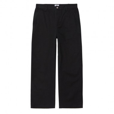 OBEY BIG TIMER CARPENTER PANTS BLACK FADED WASH